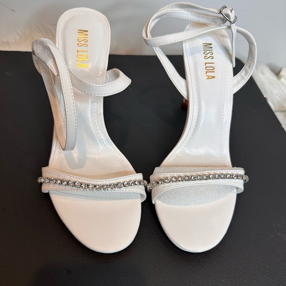 Miss Lola Ankle Strap High Heels - Picture 3 of 9